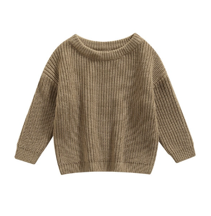 Chunky Knit Sweater - Grey