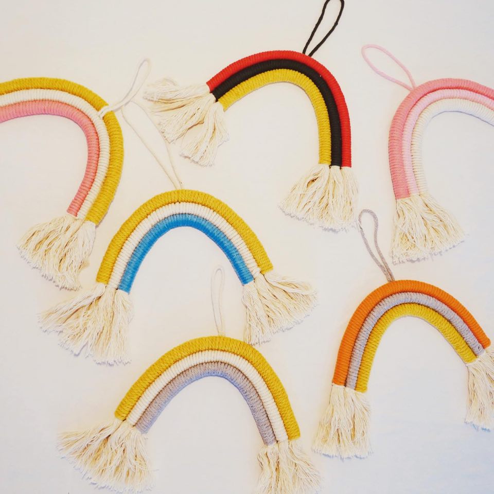 Some lovely little rainbows to brighten up your day.