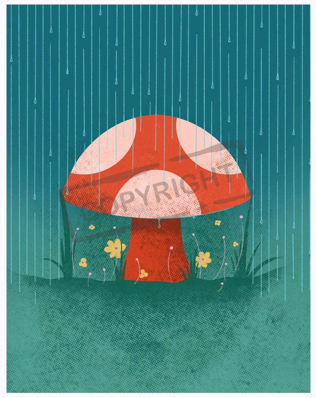 Rainy Day Mushroom