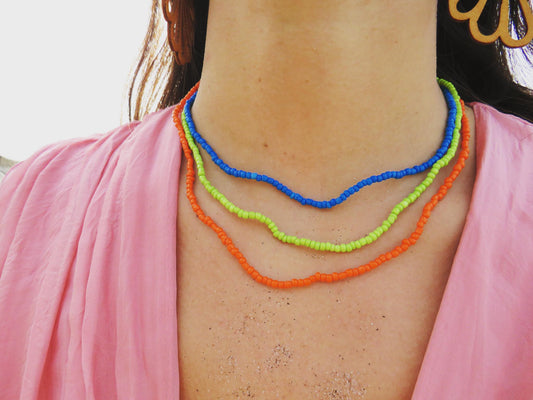 Multilayer Bead Necklace