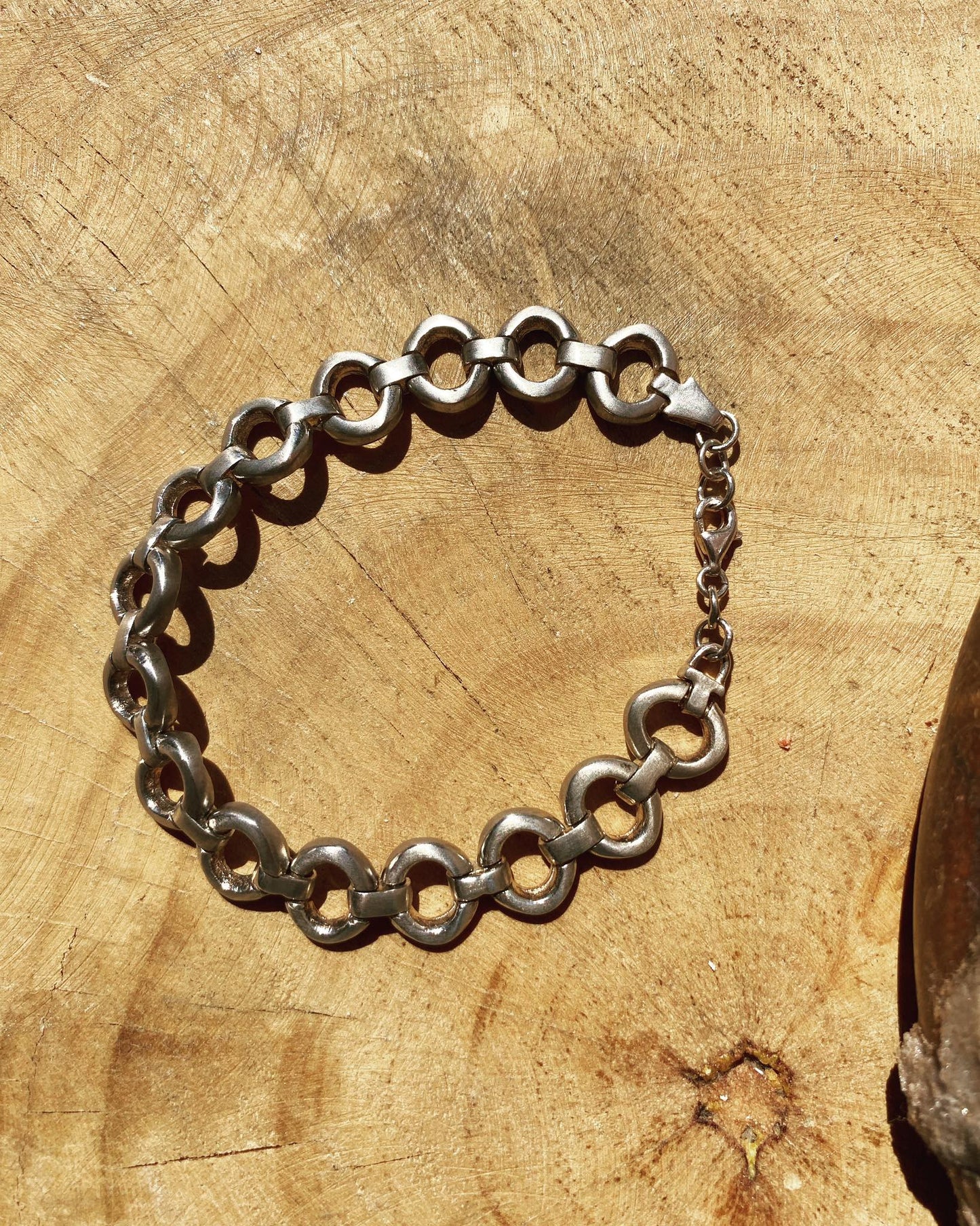 Stirling Silver Rings Bracelet
