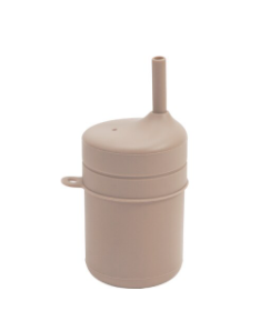 Silicone Sippy Cup - Beige